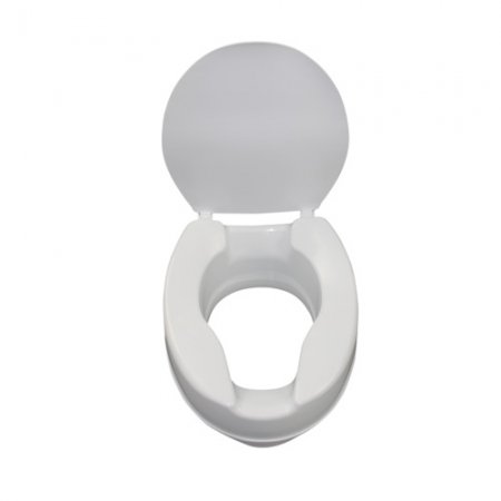 Toilet Seat Raiser with Lid 150mm