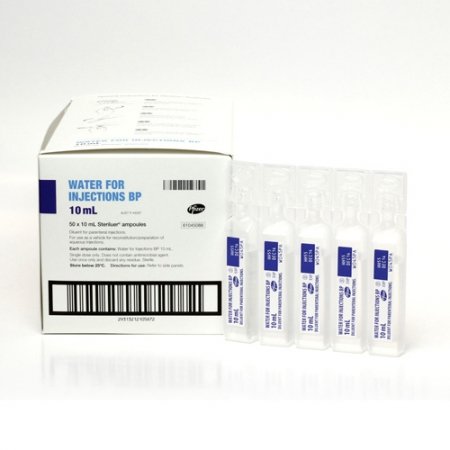 Water For Injection Sterile 10ml Plastic Ampoules